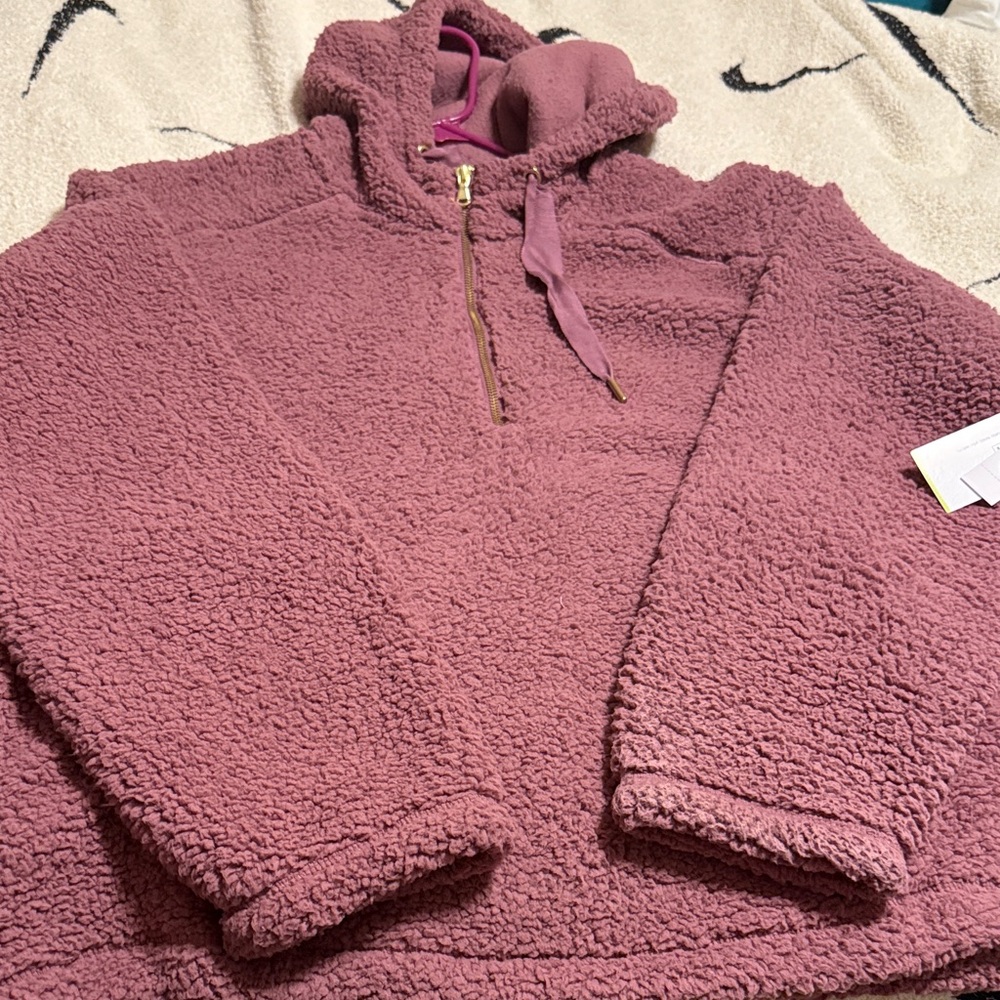 NWT Old Navy Sherpa Fleece Hoodie